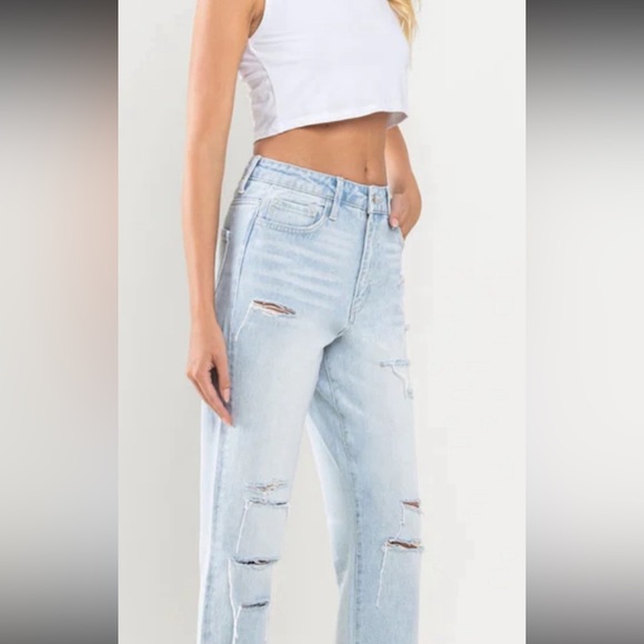 NWT Vervet High Wasted Beverly Jeans - Picture 6 of 7